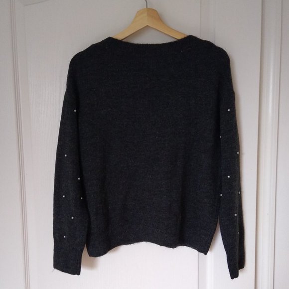 H&M Holiday Sweater with Pearl Accents - Picture 5 of 5